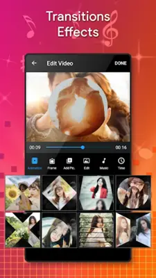 Video maker with photo & music android App screenshot 9